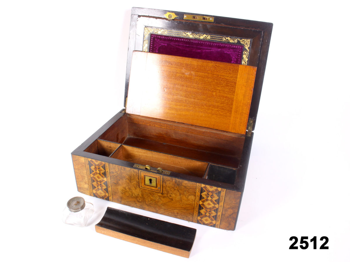 Victorian Tunbridge Writing Slope - Image 2