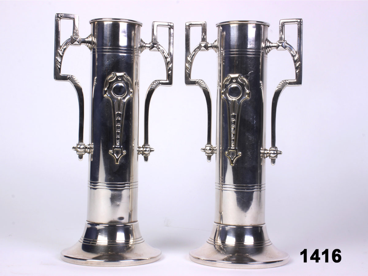 Pair of Art Nouveau Vases