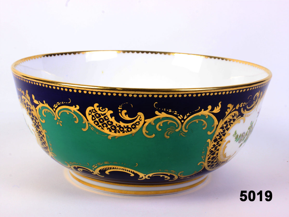 Minton Blue & Gold Bowl - Image 2