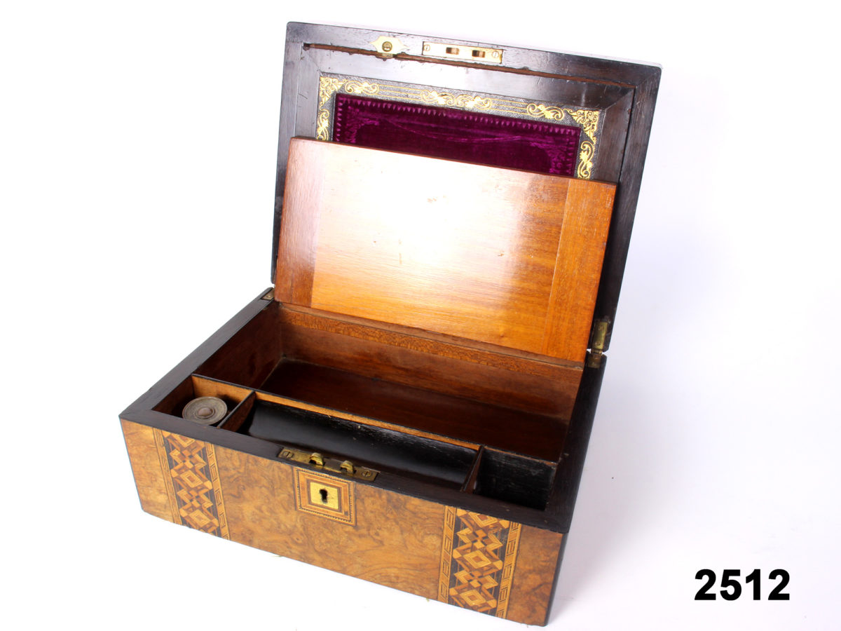 Victorian Tunbridge Writing Slope - Image 3