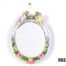 Small Dresden Porcelain Mirror