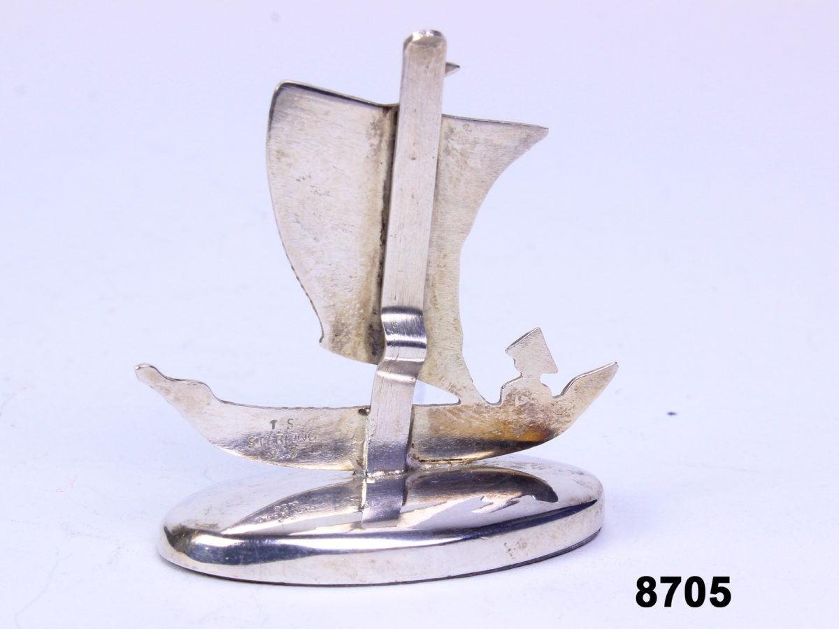 4 Silver Place Setting Holders - Image 4