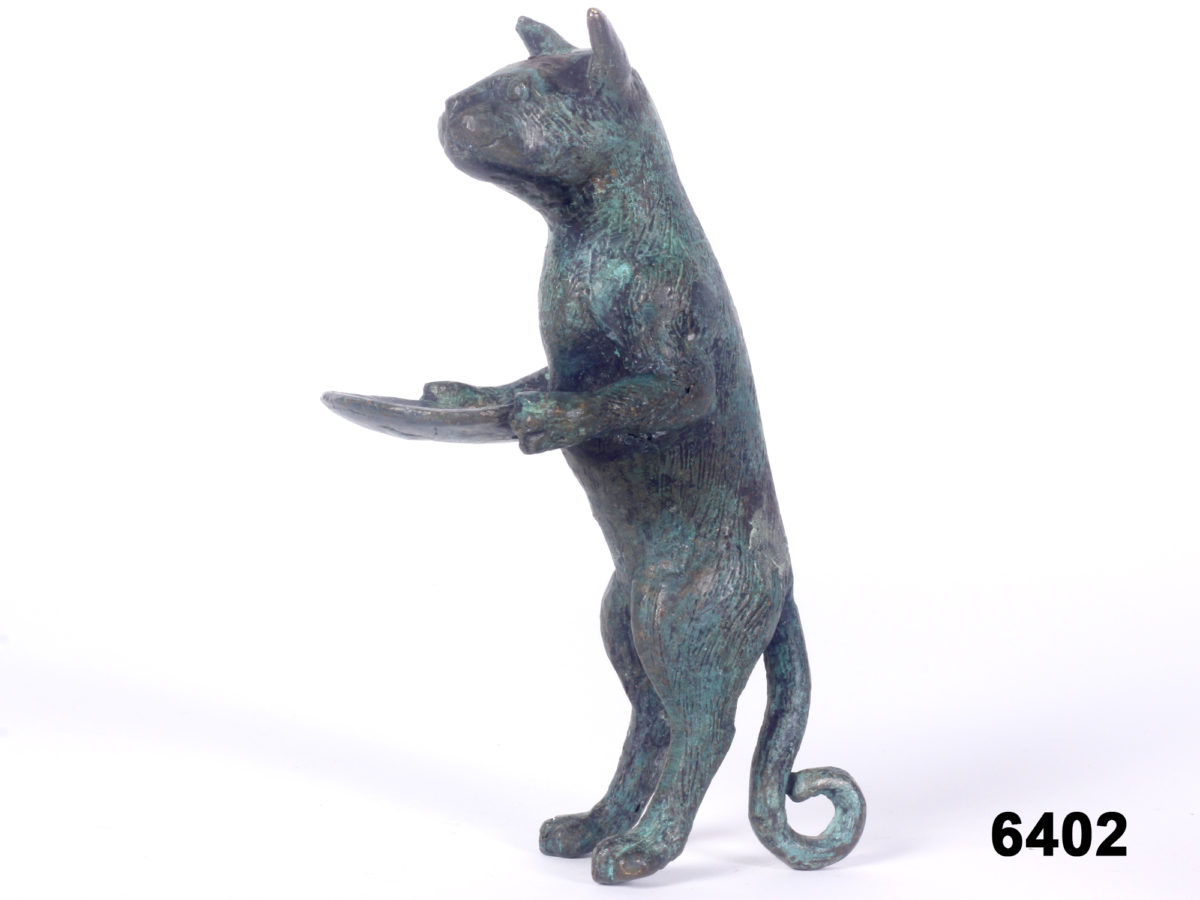 Antique Bronze Cat - Image 4