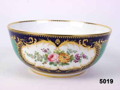 Minton Blue and Gold Bowl