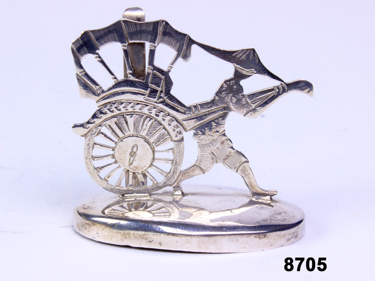 4 Silver Place Setting Holders - Image 6