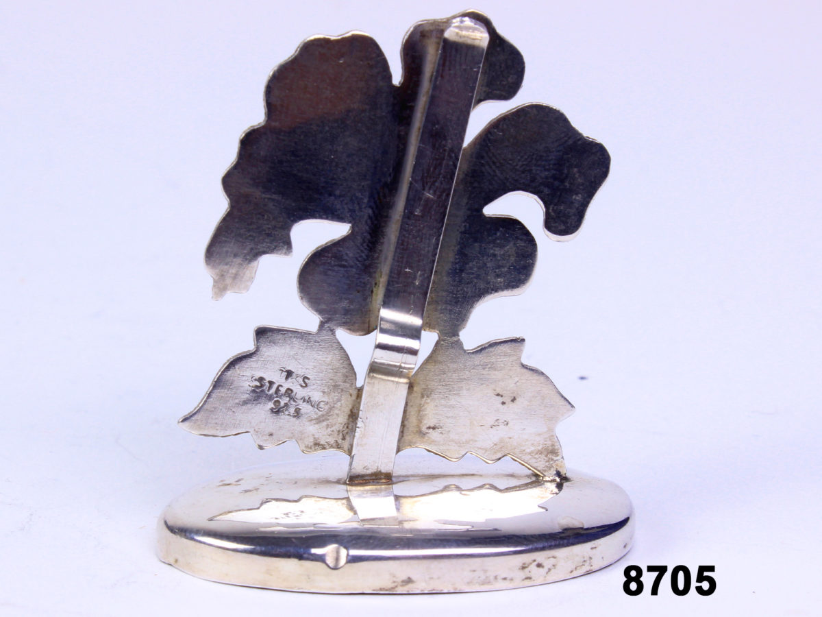 4 Silver Place Setting Holders - Image 9