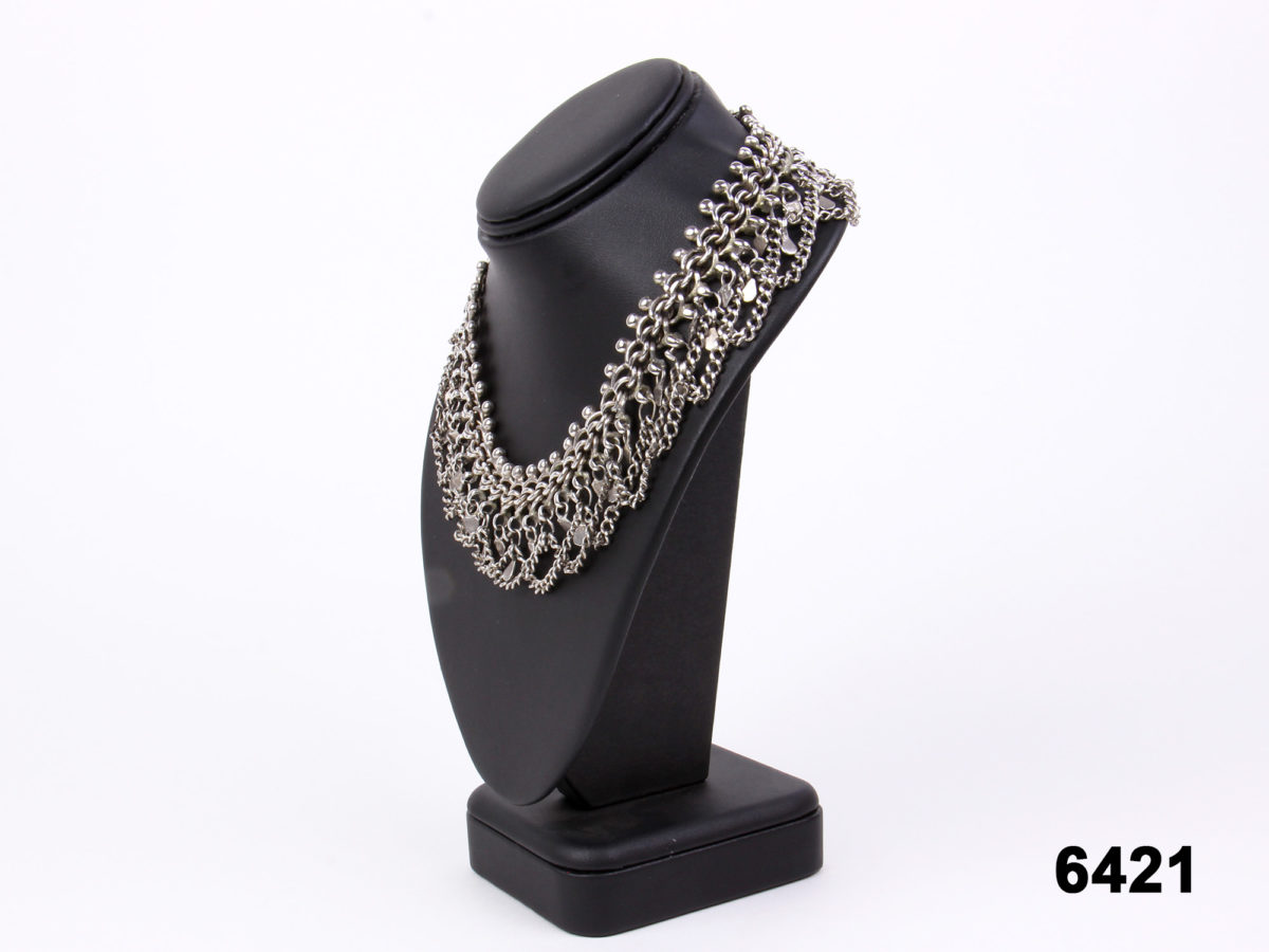 Northern Indian Silver Choker - Image 2
