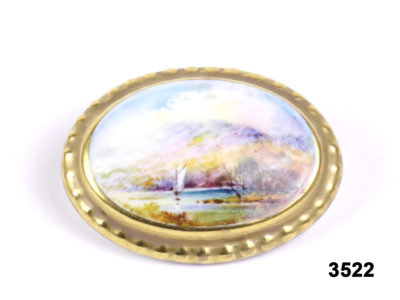 Porcelain Brooch