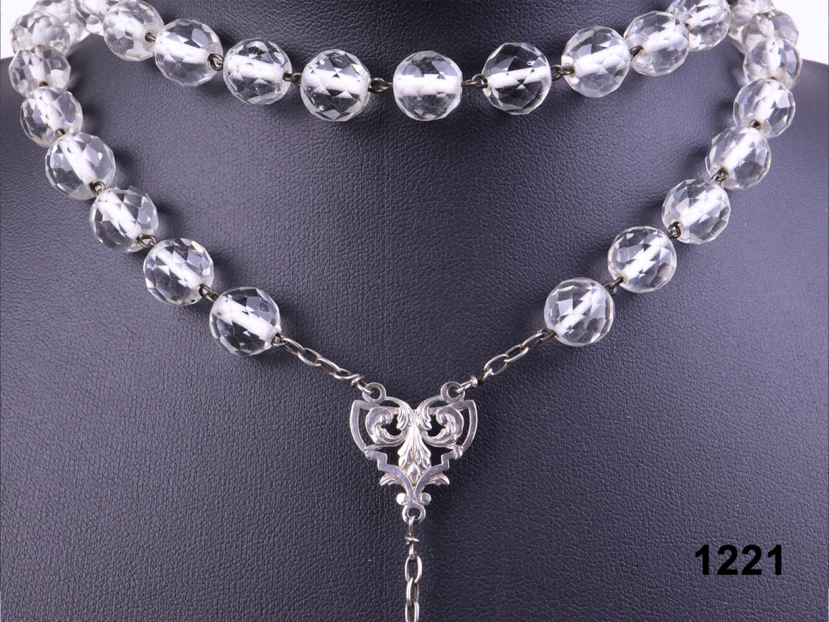 Crystal & Silver Rosary - Image 4