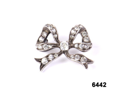 Paste Bow Brooch