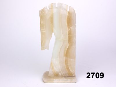 Alabaster Horse Head