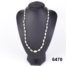 Art Deco mother-of-pearl necklace with pearl glass faceted spacers from Antiques of Kingston