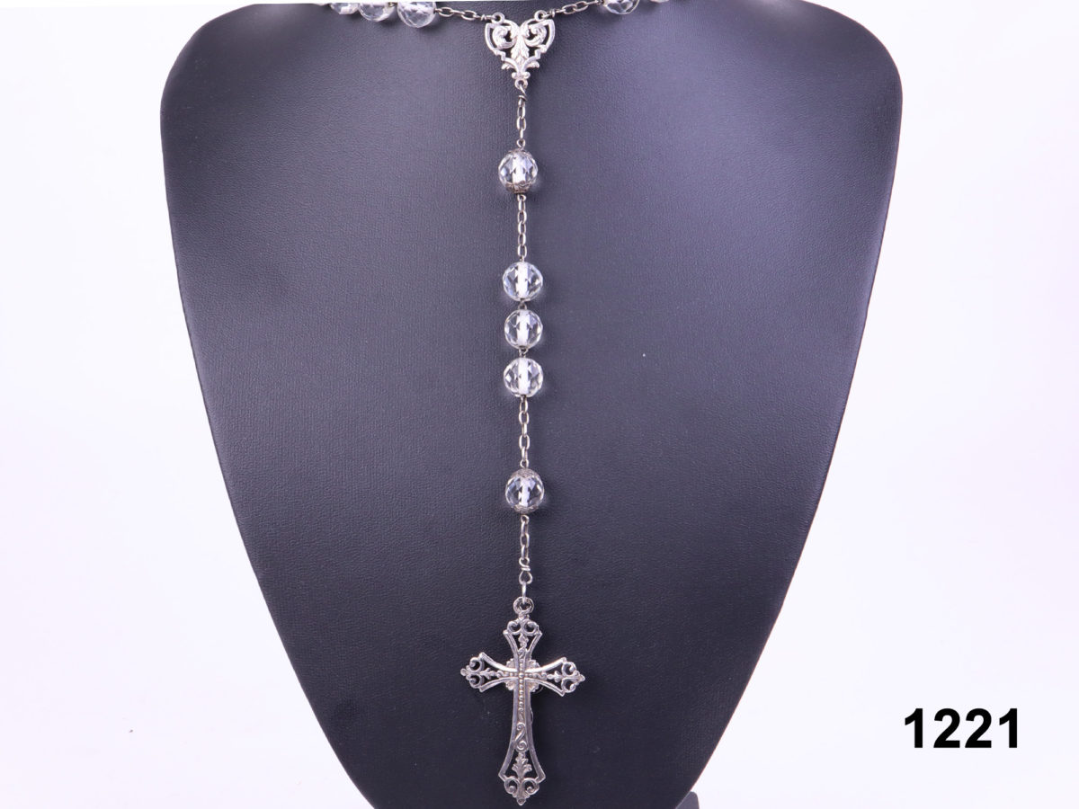 Crystal & Silver Rosary - Image 3