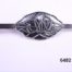Vintage Norwegian silver tie clip with Viking longship design by Ostrem Hallmarked 830 S OXO Main photo showing front of clip