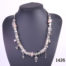 Pandora solid silver necklace fully loaded with 41 charms and a safety catch All hallmarked Ale 925 Necklace weighs 158.4g Main photo showing front view of necklace on display stand