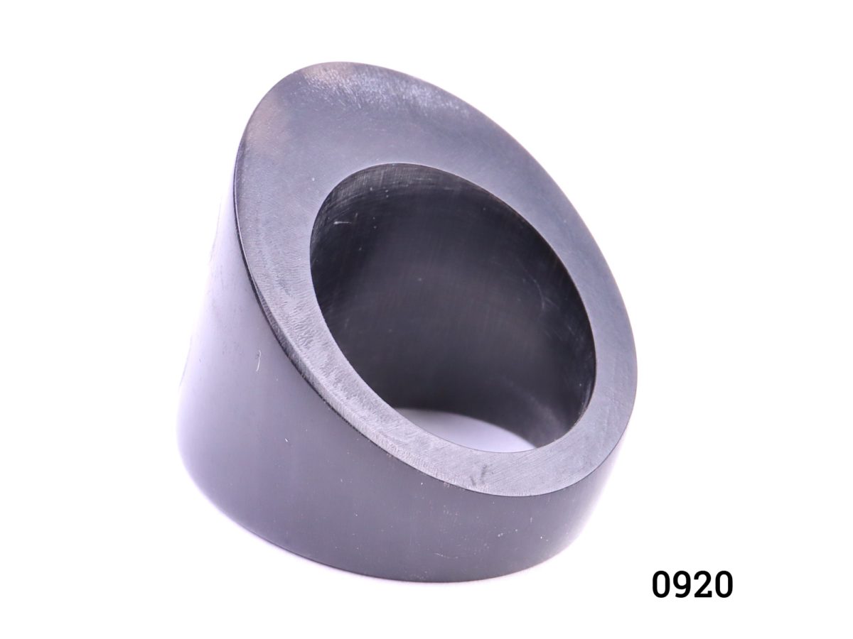 Inlaid tagua nut ring with silver and mosaic turquoise inlay. (Tagua nut also known as vegetable ivory). Measures 25mm by 24mm at front Back view photo