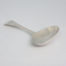 c1804 Sterling silver caddy spoon. Antique King George III sterling silver caddy spoon assayed in London by Peter, Ann & William Bateman. Full hallmark to the back of the handle. Caddy bowl measures approximately 46mm by 38mm and 12mm in depth. ~Main photo of spoon seen laid in a diagonal angle on a flat surface with spoon bowl facing the bottom right of photo