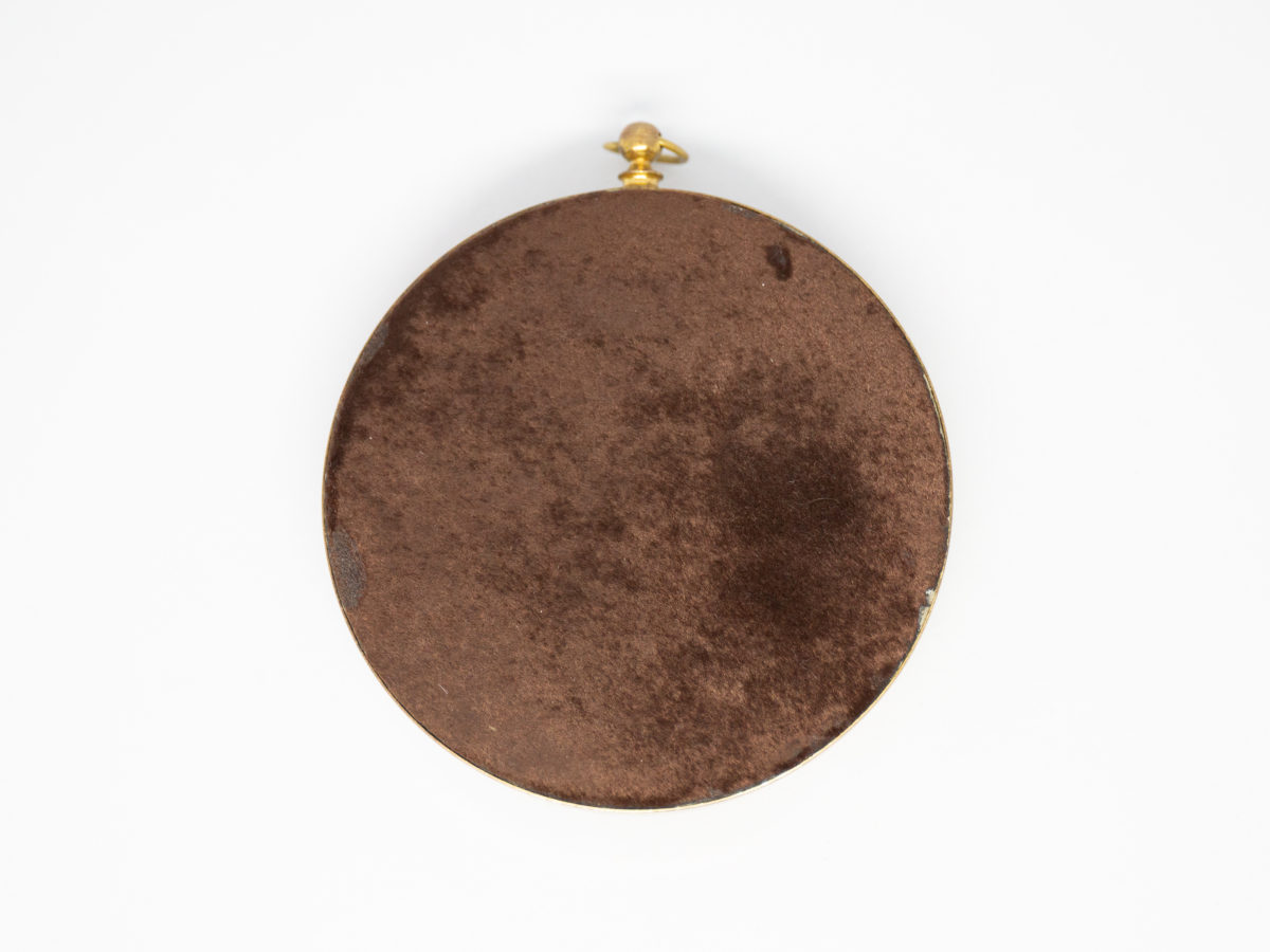 Brass Framed Hand-Painted Miniature - Image 7