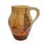In the Orange Capri Pattern, Early 1930's, No Chips - Cracks - Hairline Cracks or Restoration, Slight Crazing to Glaze, Slight Paint Loss to Pattern, Correct Backstamp as in Photo.  COLLECT FROM STORE ONLY. Main photo of jug seen from an eye level shown from side with most decoration with handle to the right.