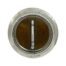Antique sterling silver desk top thermometer paperweight. c1909 mercury filled desktop Fahrenheit thermometer with brass face within a sterling silver frame. Some dinks to the silver frame especially around the top. Hallmark to outer rim of frame for Birmingham assay and made by Henry Clifford Davis. Measures 82mm in diameter at base, 67mm at top and thermometer face measures 55mm. Main photo showing the thermometer paperweight in its entirety.