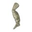 Vintage sterling silver booted leg shaped pipe tamper. A solid sterling silver novelty pipe tamper in the form of a highway mans boot wearing leg! Assumed to be a copy of an earlier Georgian example. Hallmarked for London assay c1981. 28grams. Main photo of leg tamper shown vertically laid with the boot end in the centre bottom of the photo. The leg is bent at the knee and the top of the boot provides a natural grip handle when tampering the pipe. The boot is very realistic with ruched areas above the heel area.